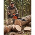 thumbnail image 2 of QinaQin 52cc or 58cc Gas Chainsaw with 20 Inch Bar, 2-Stroke Engine and Chain Brake, 2 of 9