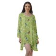 thumbnail image 1 of Moomaya Robes Décontractées Femmes Rayonne Robe Mini à Manches Longues pour Femmes, 1 of 4