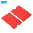 thumbnail image 3 of Unique Bargains Pochettes de Blocage RFID Prévention du Vol d'Identité Protecteur Sécurisé pour Cartes de Crédit Porte-Cartes Pochettes Rouge Lot de 10, 3 of 6
