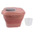 thumbnail image 2 of Contenant de Rangement pour Aliments de Riz Tasse Surdimensionnée Seau à Riz Pliable Grande Boîte de Rangement Baril de Riz Contenant Pot Bac de Rangement pour Riz Distributeur de Riz Contenant Tasse Grand Bol de Service, 2 of 8