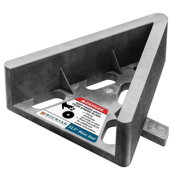 Rockler 22.5° Miter Sled
