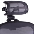 thumbnail image 2 of The Original Headrest for The Herman Miller Aeron Chair by Engineered Now | Headrest ONLY - Chair Not Included (H3 for Remastered, Graphite), 2 of 10