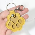 thumbnail image 4 of Porte-clés de Rangement pour Chien Mignon en Cuir Porte-Clés Patte Souvenir de Poils d'Animaux Porte-Clés Unique Collection Commémorative Porte-Clés Cadeaux Commémoratifs pour Sac Sac à Main Patte Clé, 4 of 5