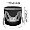 thumbnail image 3 of TopLLC 12L Portable Foldable Water Bucket Fishing Bucket Folding Water Container For Travelling Camping Hiking Fishing Washing, 3 of 4