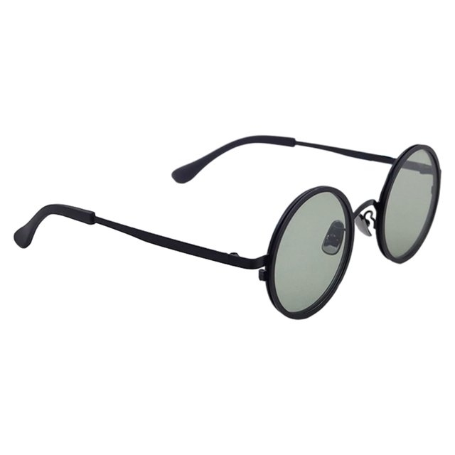 Lunettes de Soleil Rondes Polarisées à Teinte Réglable 2026 avec ND9, Lunettes de Soleil à Réglage Continu pour Hommes, 1 à 9 Vitesses, Lunettes de Plage, Lunettes avec Lentille Ajustable, Incassables