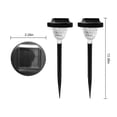 thumbnail image 3 of RKSTN Lights Super Bright Solar Lights Outdoor Impervious Lights (2pc), Dusk To First Light Up To 12 Hours Solar Powered Outdoor Walkway Garden Lights Auto On/Off, Sidewalk Lights, 3 of 8