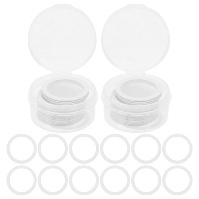 MLINS 60pcs Professional Kazoo Flute Diaphragms Replacements PE Kazoo Flute Parts