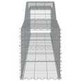 thumbnail image 3 of vidaXL Arched Gabion Baskets 5 pcs 400x50x60/80 cm Galvanised Iron, 3 of 4
