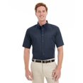 thumbnail image 1 of Harriton Chemise en Sergé à Manches Courtes pour Hommes Foundation 100 % Coton avec Teflonâ„¢, 1 of 3