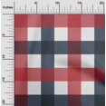 thumbnail image 1 of oneOone Silk Tabby Grayish Blue Fabric Gingham Check Sewing Craft Projects Fabric Prints By Yard 42 Inches Wide, 1 of 4