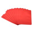 thumbnail image 1 of Unique Bargains Pochettes de Blocage RFID Prévention du Vol d'Identité Protecteur Sécurisé pour Cartes de Crédit Porte-Cartes Pochettes Rouge Lot de 10, 1 of 6