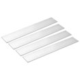 thumbnail image 1 of Unique Bargains Square Aluminum Flat Bar, 4 Pack 1/8' Thickness 2' Width 12' Length, 1 of 5