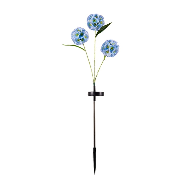Solar Lights Outdoor 3 Led Solar Taraxacum Lamp Outdoor Waterproof Plastic Garden Stake Lamp, Automatically Closed for Garden Channel Decorationsolar Lights Outdoor Garden