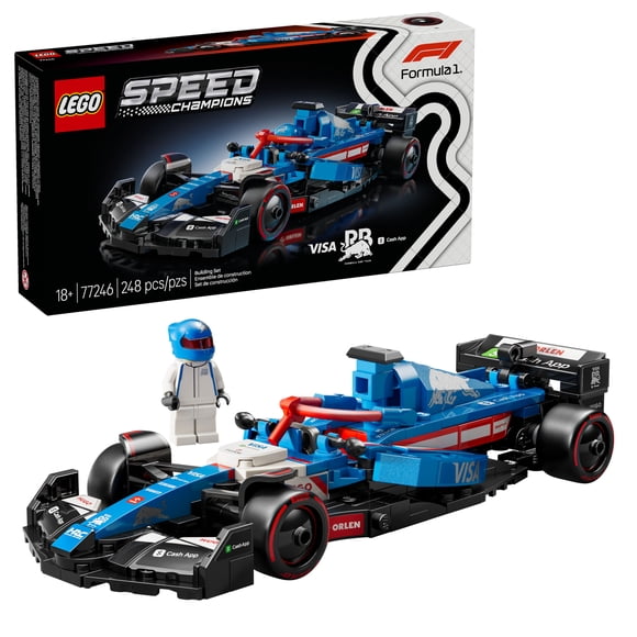 LEGO Speed Champions Voiture de course Visa Cash App RB VCARB 01 F1® 77246 Ensemble de construction (248 pièces)