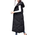 thumbnail image 1 of Winter Fashion Woman Lengthened And Thickened Medium Length Down Cotton Jacket, 1 of 9