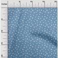 thumbnail image 2 of oneOone Polyester Spandex Blue Fabric Sea Shells Sewing Material Print Fabric By The Yard 56 Inch Wide, 2 of 5