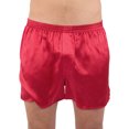 thumbnail image 1 of INTIMO Boxeurs Classiques en Soie pour Hommes, Rouge Cerise, Petit, 1 of 4