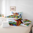 thumbnail image 4 of 7 Piece Cardinal Hummingbird Bed In A Bag Full Garden Floral Comforter Set Rustic Butterfly Botanical Flower Bedding Set Country Farmhouse Bedding Comforter Sets Nature Home Decor, 4 of 5