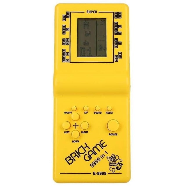 Hanbaili Retro Classic Tetris Hand Held LCD Electronic Game Toy Fun Brick Game Puzzle Toys