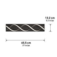 thumbnail image 5 of Artika DNA Modern LED Bathroom Vanity Light Fixture, Black, 5 of 5