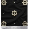 thumbnail image 1 of Soimoi Poly Georgette Fabric Artistic Floral Print Fabric by Yard 52 Inch Wide, 1 of 3