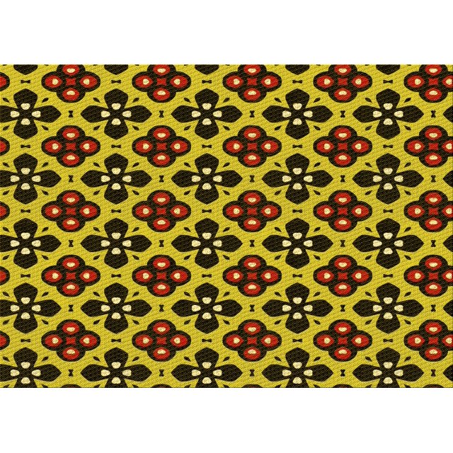 Ahgly Company Tapis Rectangulaire Lavable en Machine Intérieur Rouge Nuit, 5 Pieds x 7 Pieds