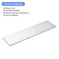 thumbnail image 4 of Unique Bargains Square Aluminum Flat Bar, 2 Pack 1/4' Thickness 2-15/16' Width 12' Length, 4 of 5
