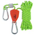 thumbnail image 1 of jinwen Pulley Ratchet Rope Hanger Fixed Buckle for Heavy 4mm 4m Light Green, 1 of 9