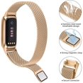 thumbnail image 2 of Metal Band Compatible with Fitbit Luxe Bands for Women Men Stainless Steel, 2 of 5