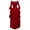 Red, variant on Fartey Women's Medieval Victorian Dresses Plus Size Elegant Puff Sleeve High Low Ball Gown Off Shoulder Party Gown Renaissance Maxi Dresses Halloween Costumes