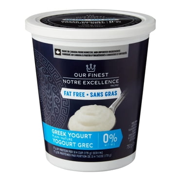 Our FinestTM 0% M.F. Plain Greek Yogurt