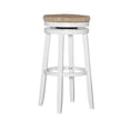 thumbnail image 1 of Larkin Barstool, White, 1 of 5