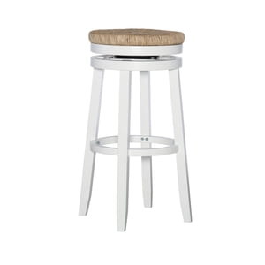 Larkin Barstool, blanc