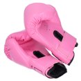thumbnail image 2 of Boxing Gloves, Sparring Kickboxing Gloves, 2Pcs Aging Resistance Fighting Children Boxing For Children Kids Adjustable Fushia, 2 of 8