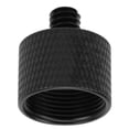 thumbnail image 4 of 5/8 Female To 1/4 Male Thread Adapter, Non Slip Clear Thread Mic Stand Thread Adapter Aluminium Alloy  Anodic Oxidation  For Microphone Stand Mount Black,Silver, 4 of 8