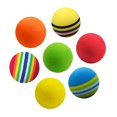 thumbnail image 3 of UPOUART 10PCS Golf Practice Balls EVA Assorted Color Training Golf Balls for Families, 3 of 7
