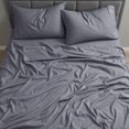 thumbnail image 3 of Nestl RV/Short Queen Sheet Set, 1800 Series Microfiber Deep Pocket 4 Piece Bed Sheet Set, 3 of 7