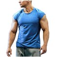 thumbnail image 1 of LSLJS Débardeurs à Col Rond pour Hommes, Unis, Sans Manches, Séchage Rapide, Natation, Plage, Musculation, Gym, Course, Athlétiques, 1 of 3