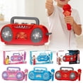 thumbnail image 3 of Kids Educational Musical Toy Microphone Karaoke Machine for Early Childhood Learning and Entertainment, 3 of 5