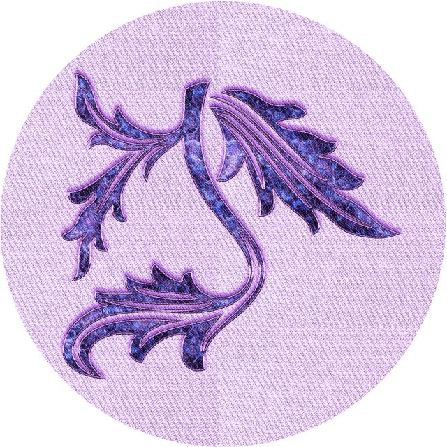 Ahgly Company Tapis d'Intérieur Lavable en Machine Carré Transitionnel Violet, 3 Pieds Carré