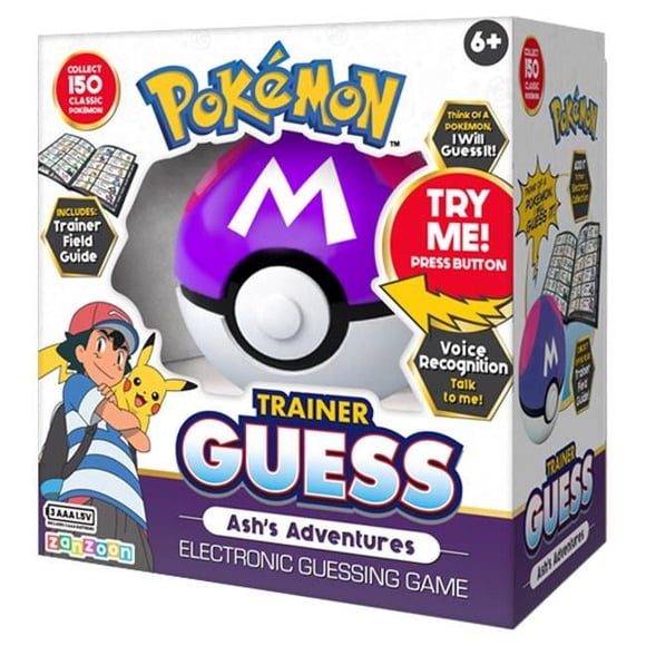 Zanzoon ZZN10280 Pokemon-Trainer Guess-Ashs Adventures Board Games