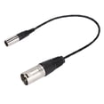 thumbnail image 1 of FLAMEEN Mini XLR 3PIN Male To For Canon Audio Cable For Transfering Camera Microphone Interface,Audio Cable For Camera, 1 of 8