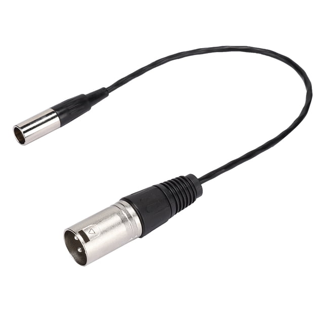FLAMEEN Mini XLR 3PIN Male To For Canon Audio Cable For Transfering Camera Microphone Interface,Audio Cable For Camera