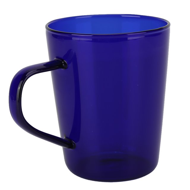 Glass Coffee Cup, Health And Convenient And Quick To Clean 380ml Coffee Mug For School For Home Blue,Green,Transparent,Brown