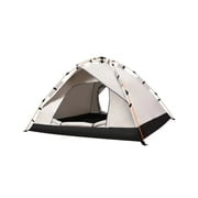 Intexca Pop-Up Camping Tent - Lightweight Waterproof 2-4 Person Outdoor Tent with Carry Bag, Easy Setup, 210×210×135 cm