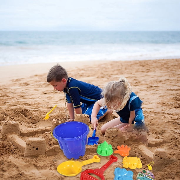 Sanlebi Jouet de Plage Enfant, Jeux Sable avec Seau Plage, Roue À Eau Sanlebi Jouet de Plage Enfant, Jeux Sable avec Seau Plage, Roue À Eau