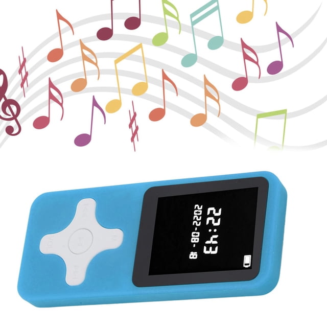 Portable HiFi Music Player, Voice Recorder Electronic Book Lossless 5.0 MP3 Player Small for Sports White,Red,Blue,Dark Blue