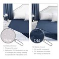 thumbnail image 3 of Unique Bargains All Around Waterproof Mattress Protector Breathable and Comfortable Bed Cover, White 75x39 Inch,Microfiber Polyester, 3 of 10