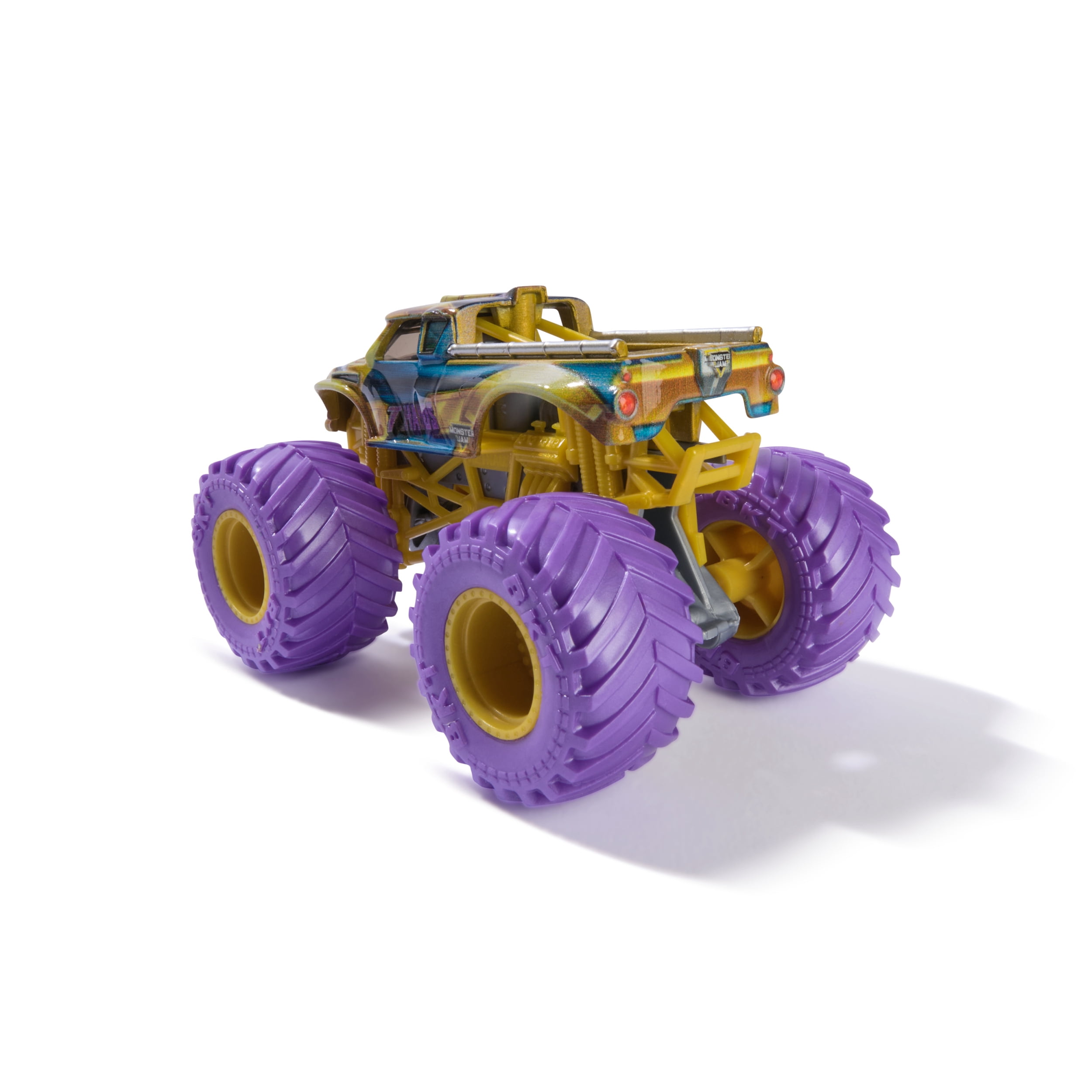 Monster Jam, Marvel Official Thanos Monster Truck, Die-Cast Vehicle, 1:64 Scale, Super Hero Kids Toys for Boys Ages 3 and up