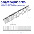 thumbnail image 5 of CHUANK Dog Grooming Scissors with Safety Round Tips Stainless Steel Professional Dog Grooming Kit - Thinning  Curved Scissors and Comb for Dog Cat Pet, 5 of 5